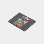 Kreeg wat ik wilde voor Kerstmis Trump Kerstman  Post-it® Notes (Schuin)