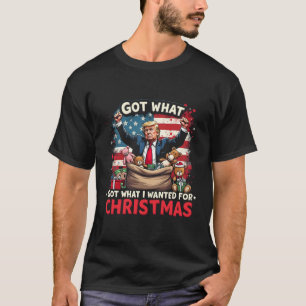 Kreeg Wat Ik Wilde Voor Kerstmis Trump Sinterklaas T-shirt