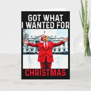 Kreeg wat ik wilde voor Kerstmis - Trump Won 2024 Kaart