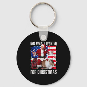 Kreeg wat ik wilde voor Kerstmis - Trump Won 2024  Sleutelhanger