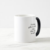 Kreeg weer een mok cadeau Sassy zin (Voorkant rechts)