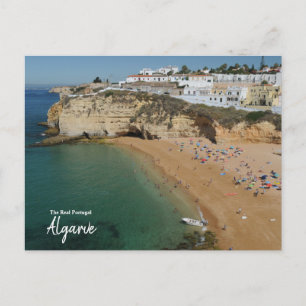 Kreek in Carvoeiro Portugal Briefkaart