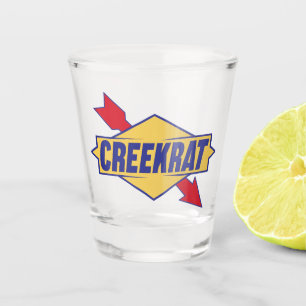 Kreek Rat CreekRat Racing Fuels Logo Shot Glas