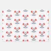 Kreepdoekpapier Inpakpapier Vel (Voorkant)