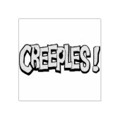 Kreepjes, rubberstempel (Afrduk)
