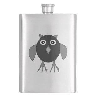 Kreepy Halloween Owl Flasks Heupfles