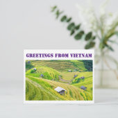 Kreet uit Vietnam Briefkaart (Staand voorkant)