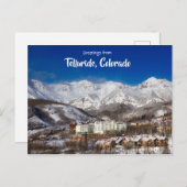 Kreet van het Schilderachtig Briefkaart Telluride  (Voorkant / Achterkant)