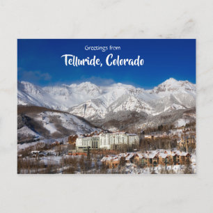 Kreet van het Schilderachtig Briefkaart Telluride