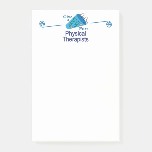 Kreet voor Fysiotherapeuten Post-it® Notes (Voorkant)