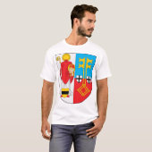 Krefeld Coat of Arms T-shirt (Voorkant volledig)