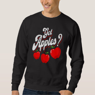 Kregen appels Appelplukker Biologisch Fruit Boer Trui