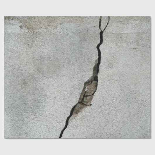 Krek betonsteen cadeaupapier (Vlak)