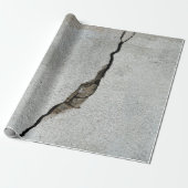 Krek betonsteen cadeaupapier (Uitgerold)