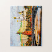Kremlin in Moskou in het Golden Autumn-seizoen Legpuzzel (Verticaal)