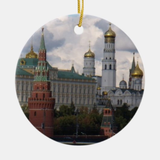 Kremlin in Moskou, Russisch Ornament (Voorkant)