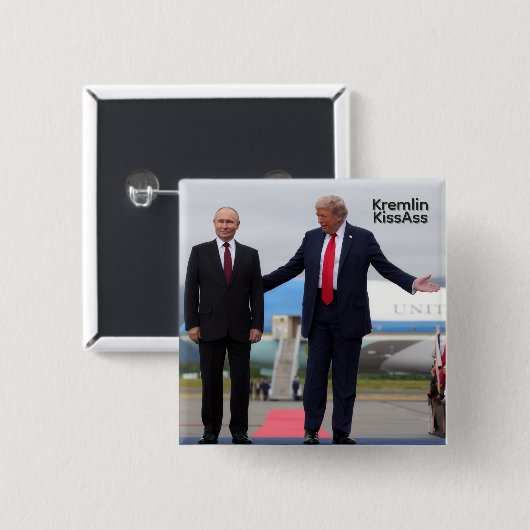 Kremlin KissAss Summit Button (Voorkant /achterkant)
