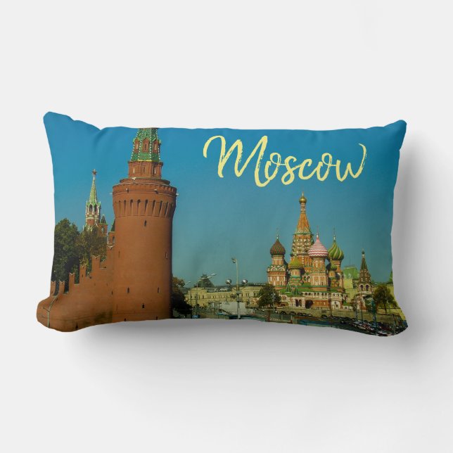 Kremlin Kremlin Kremlin in Moskou St. Basil's Cath Kussen (Voorkant)
