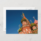 Kremlin, Vasiliy Blessed | Moskou, Rusland Briefkaart (Voorkant / Achterkant)