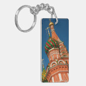 Kremlin, Vasiliy Blessed | Moskou, Rusland Sleutelhanger (Voorkant Links)