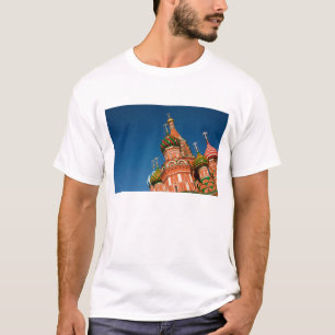 Kremlin, Vasiliy Blessed Moskou, Rusland T-shirt