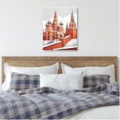 Kremlin Wall Art Canvas Afdruk (Insitu (Slaapkamer))