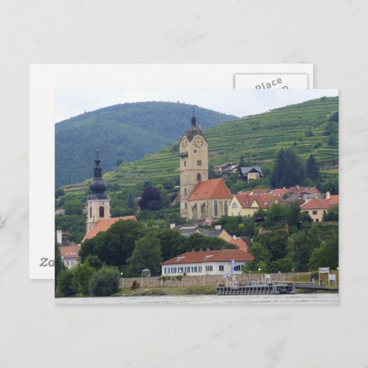 Krems an der Donau Briefkaart (Voorkant / Achterkant)