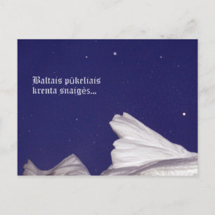 Krenta sniegas Briefkaart