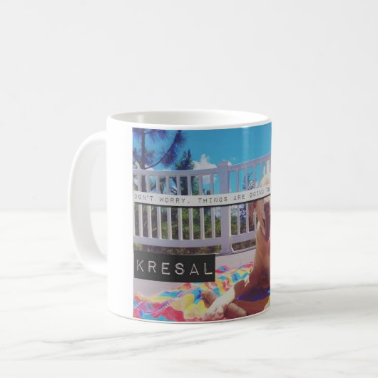 Kresal Doggo Worry Mok (Voorkant links)