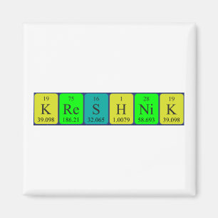 Kreshnik periodieke lijstnaam magneet
