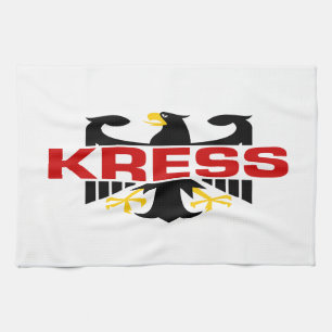 Kress Achternaam Theedoek