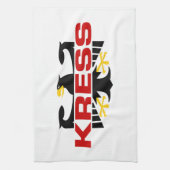 Kress Achternaam Theedoek (Verticaal)