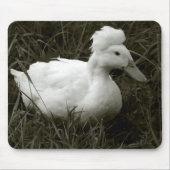 Krestie in zwart-wit muismat (Voorkant)