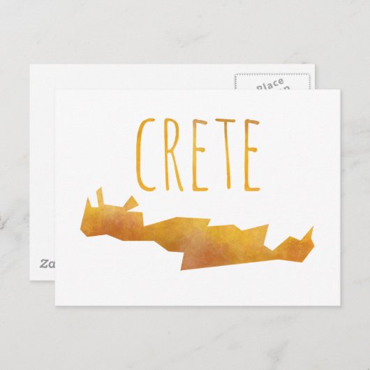 Kreta Briefkaart (Voorkant / Achterkant)