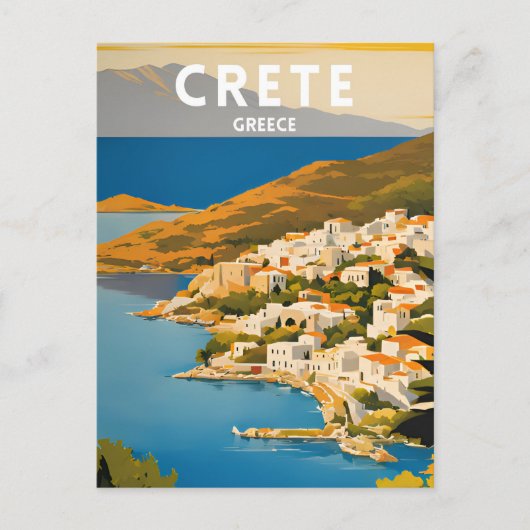 Kreta Briefkaart (Voorkant)