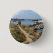 Kreta, Chania Button/Badge Ronde Button 3,2 Cm (Voorkant)