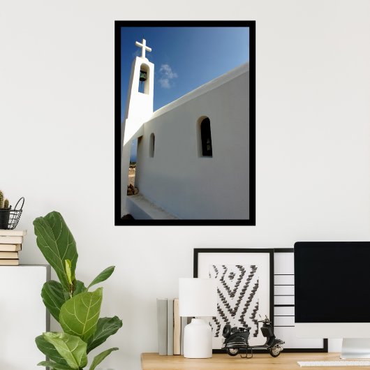 Kreta Church Print (Thuiskantoor)