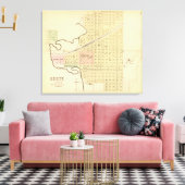 Kreta en Saline County, Nebraska Canvas Afdruk (Insitu (Woonkamer))