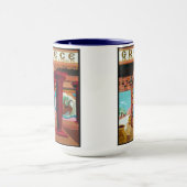 Kreta Griekenland: acht verschillende mokken (Midden)