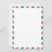 Kreta Griekenland Antieke Luchtpost Post Bruiloft Kaart (Achterkant)