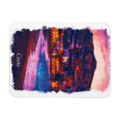 Kreta Griekenland Grieks eiland Waterverf schilder Magneet (Horizontaal)