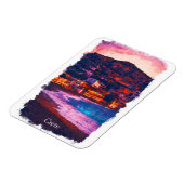 Kreta Griekenland Grieks eiland Waterverf schilder Magneet (Linkerzijde)