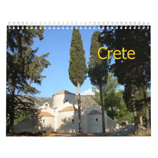 KRETA, GRIEKENLAND Muurkalender Kalender (Hoes)