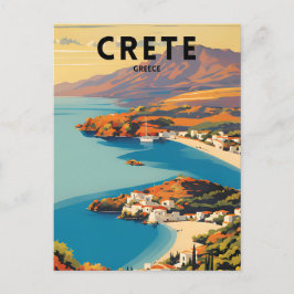 Kreta Griekenland Reizen Briefkaart