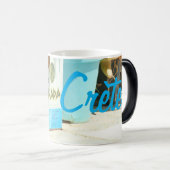 Kreta-herinnering - Memories of Creta Magische Mok (Voorkant rechts)