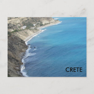 Kreta langs het Middellandse-Zeegebied Briefkaart