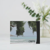 Kreta langs het Middellandse-Zeegebied Briefkaart (Staand voorkant)
