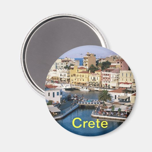 Kreta magneet (Voorkant / Achterkant)