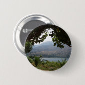 Kreta Uitzicht Pin Ronde Button 5,7 Cm (Voorkant /achterkant)