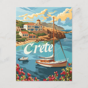 Kreta Vintage Briefkaart